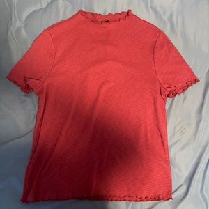 A simple pink shirt